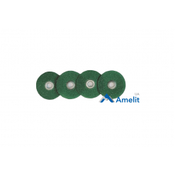 Диски полірувальні Polish Discs Refill coarse  (R&S), грубі, темно-зелені, 15 шт./пак.